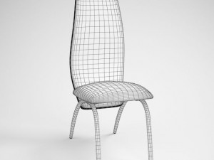 contemporary side chair 05 Modèle 3D