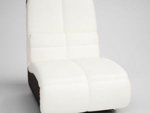 modern armless chair 14 Modelo 3D