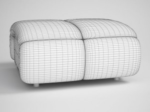 contemporary ottoman 15 3D Model