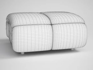 contemporary ottoman 15 3D Model