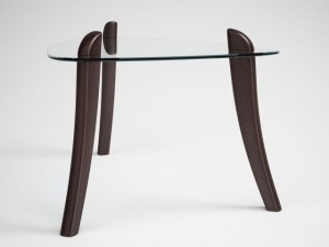 glass topped table 17 3D Model