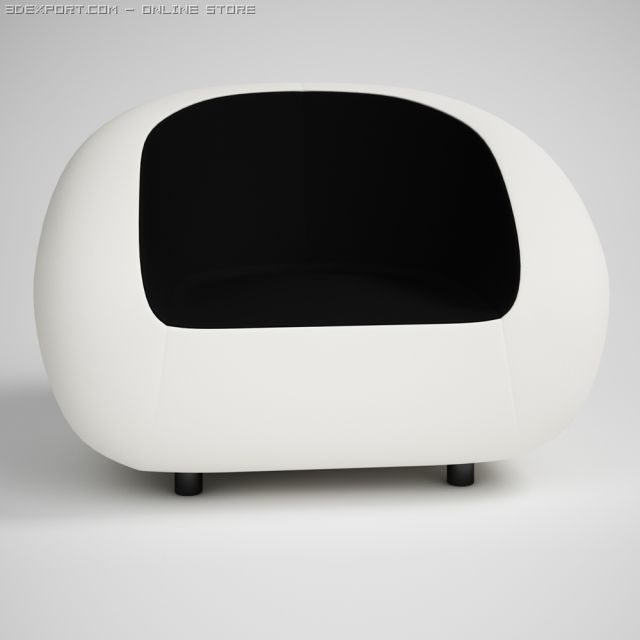 modern armchair 18 3Dモデル .c4d .max .obj .3ds .fbx .stl .blend 
