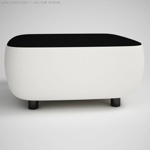 contemporary table 20 3D Model .c4d .max .obj .3ds .fbx .stl .blend 