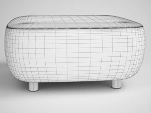 contemporary table 20 3D Model