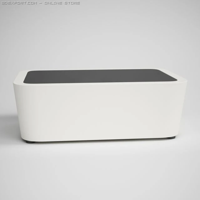contemporary table 21 3D Model .c4d .max .obj .3ds .fbx .stl .blend 