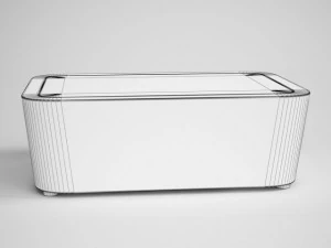 contemporary table 21 3D Model