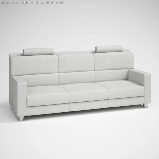 modern sofa 25 3D Model .c4d .max .obj .3ds .fbx .stl .blend 