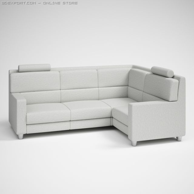 modern corner sofa 26 Modèle 3D .c4d .max .obj .3ds .fbx .stl .blend 