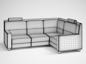modern corner sofa 26 Modèle 3D