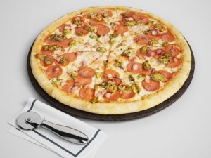 pizza set 06 3D Model