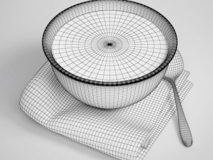 bowl of soup 10 Modello 3D