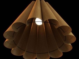 wooden lampshade 02 3D Model