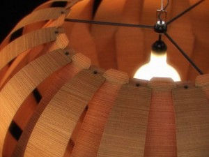 unique wooden chandelier 03 Model 3D