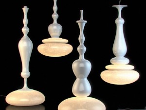 modern lamp set 11 3D Model