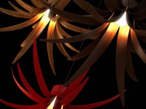 wooden lampshades 12 Model 3D