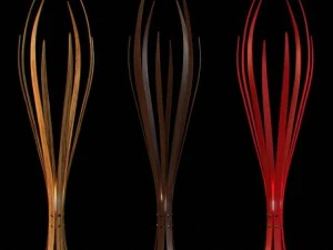 lampadaires en bois 13 Modèle 3D