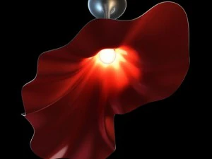 クロームシーリングライト14 3Dモデル