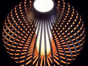 wooden lampshade 17 3D Model