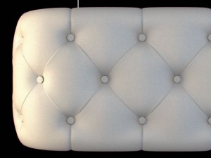 leather lampshade 18 Modello 3D