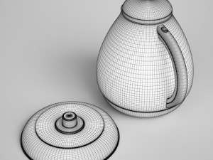 cgaxis electric kettle 03 3Dモデル