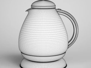 cgaxis electric kettle 03 3D Model