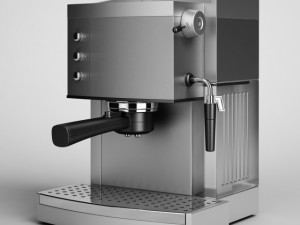 cgaxis coffee maker 05 3D Модель