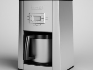 cgaxis electric coffee maker 06 3D Модель