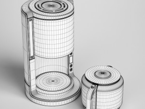 cgaxis electric coffee maker 07 Modèle 3D