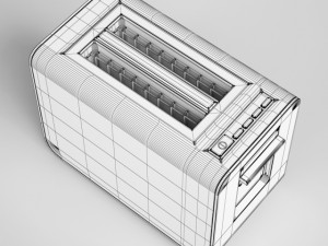 cgaxis toaster 08 Modelo 3D