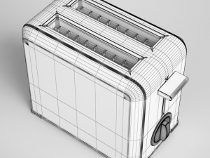 cgaxis toaster 09 Modèle 3D