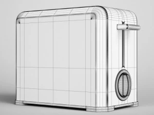 тостер cgaxis 09 3D Модель