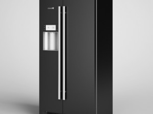 cgaxis side by side refrigerator 13 3D Модель