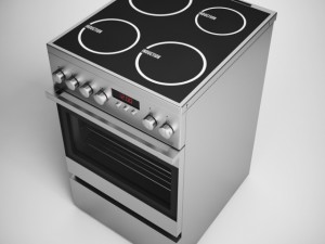 cgaxis electric stove 15 Modelo 3D
