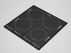 cgaxis electric cooktop 17 3D Model