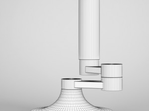 cgaxis cooker exhaust fan hood 20 3D Model