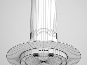 cgaxis cooker exhaust fan hood 21 Model 3D