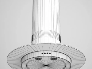 cgaxis cooker exhaust fan hood 21 3D Model
