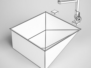 cgaxis kitchen sink 23 3D Model