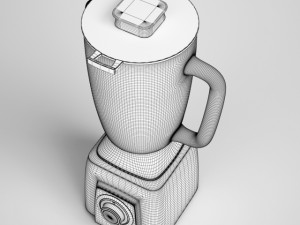 cgaxis electric blender 25 3D Model
