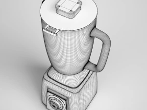 cgaxis electric blender 25 3D Model