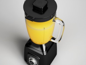 cgaxis electric blender 25 3D Model