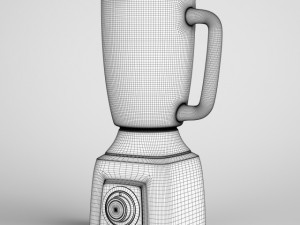 cgaxis electric blender 25 3D Model