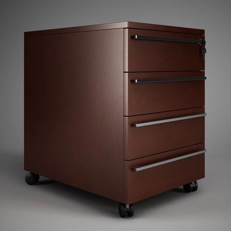 cgaxis office drawer cabinet 02 3D Model .c4d .max .obj .3ds .fbx .stl .blend