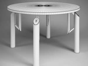 cgaxis office table 05 3D Model