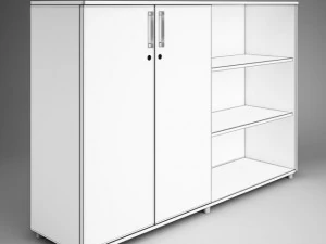cgaxis office cabinet 11 3D Model