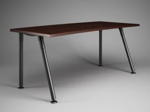 scrivania da ufficio cgaxis 14 Modello 3D