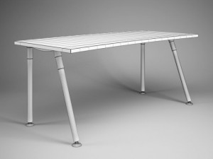 cgaxis office desk 14 3D 模型