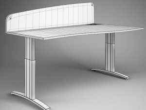 cgaxis office desk 19 3D 모델