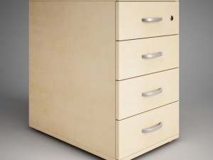cgaxis office cabinet 20 3D Model