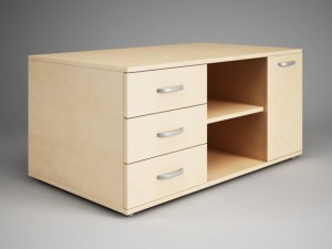 cgaxis office cabinet 22 3D Model